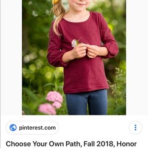 Matilda Jane honor roll puffer tee size 2